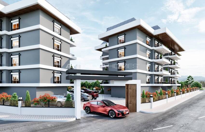 Appartements Avec De Nombreux Équipements Communs À Alanya Turquie 3