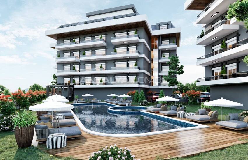 Apartments with Rich Communal Facilities in Alanya Turkey 1