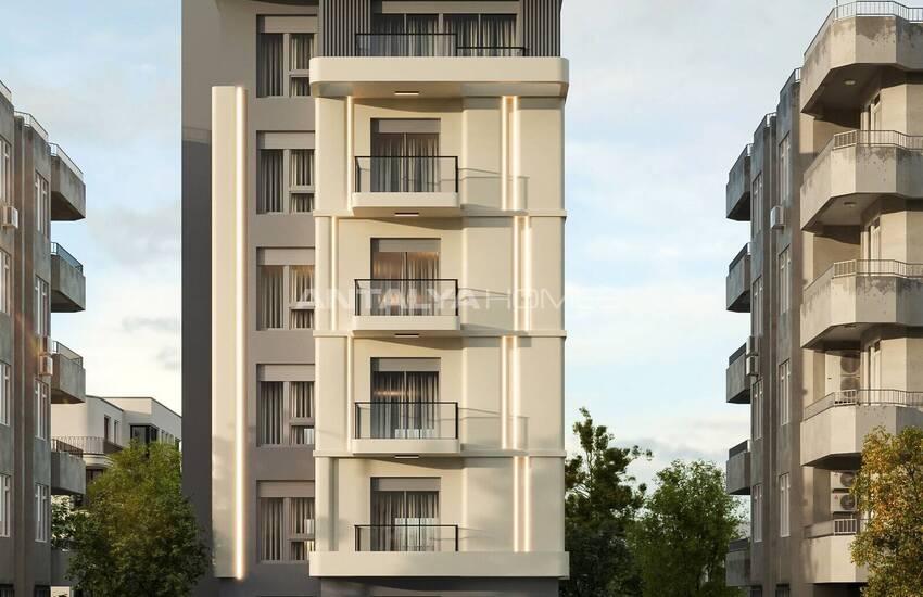 Modern Apartments with Underfloor Heating in Muratpaşa