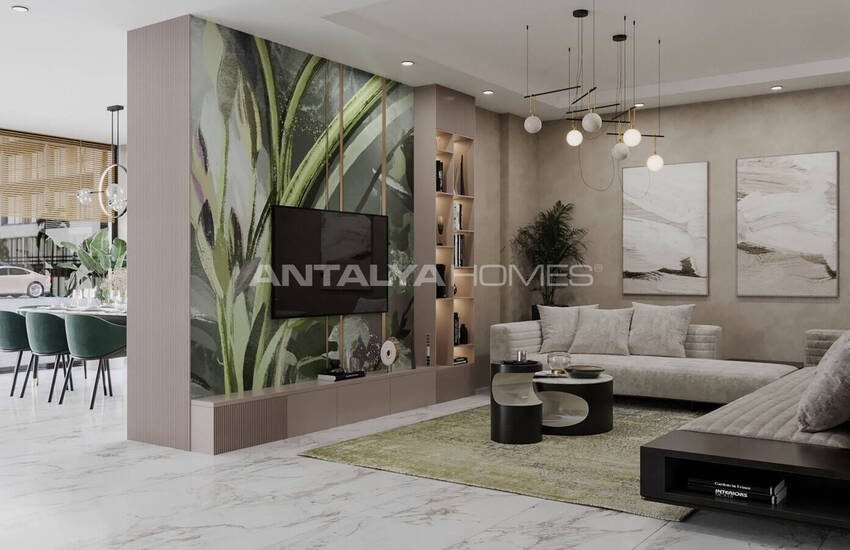 Sea and Castle View Apartments with Rich Amenities in Alanya 4