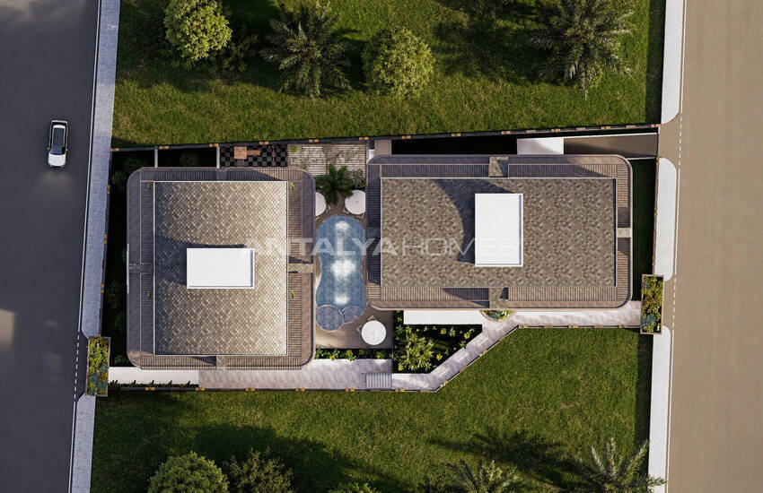 Apartments with Shared Pool Near the Beach in Alanya Center 11