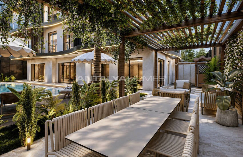 Apartments with Shared Pool Near the Beach in Alanya Center 2