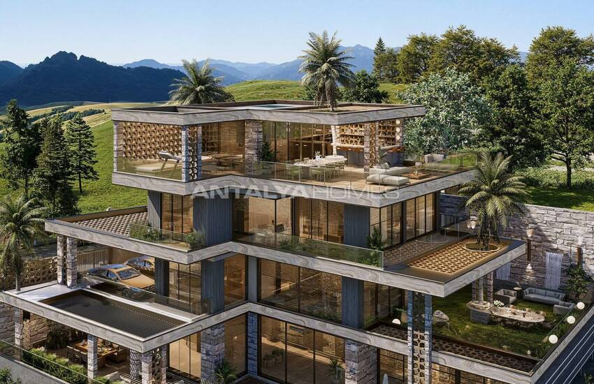 4-storey Smart Detached Villa with Sea View in Alanya 2