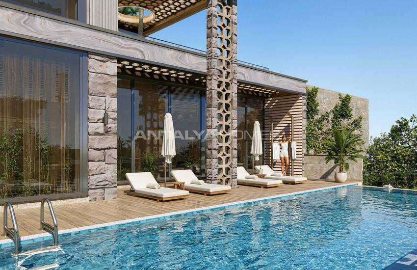 4-storey Smart Detached Villa with Sea View in Alanya 5