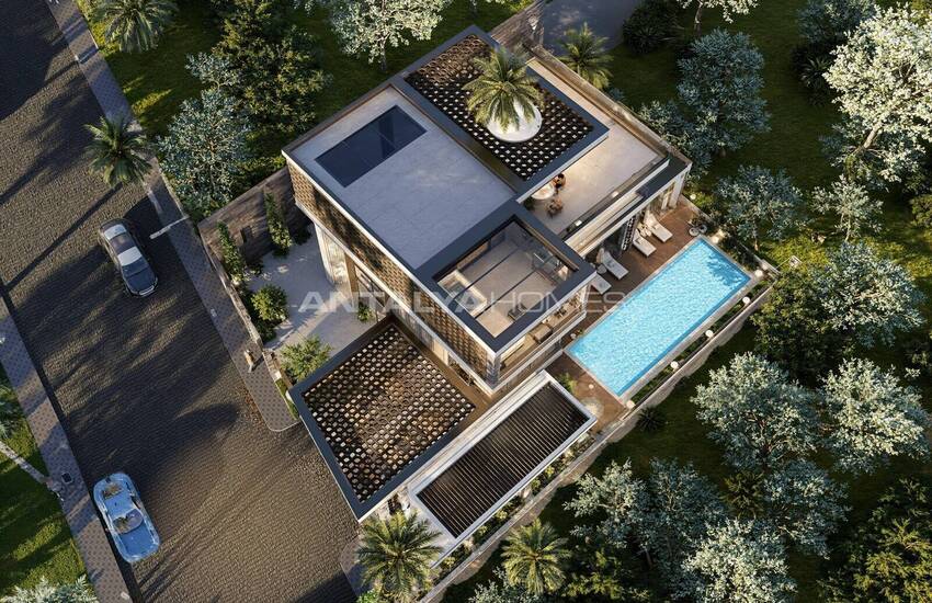 4-storey Smart Detached Villa with Sea View in Alanya 4