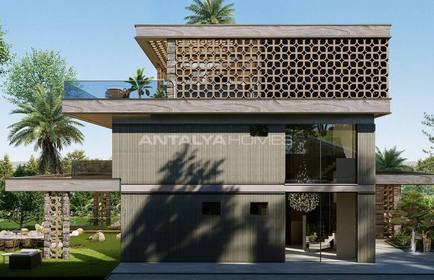 4-storey Smart Detached Villa with Sea View in Alanya 3