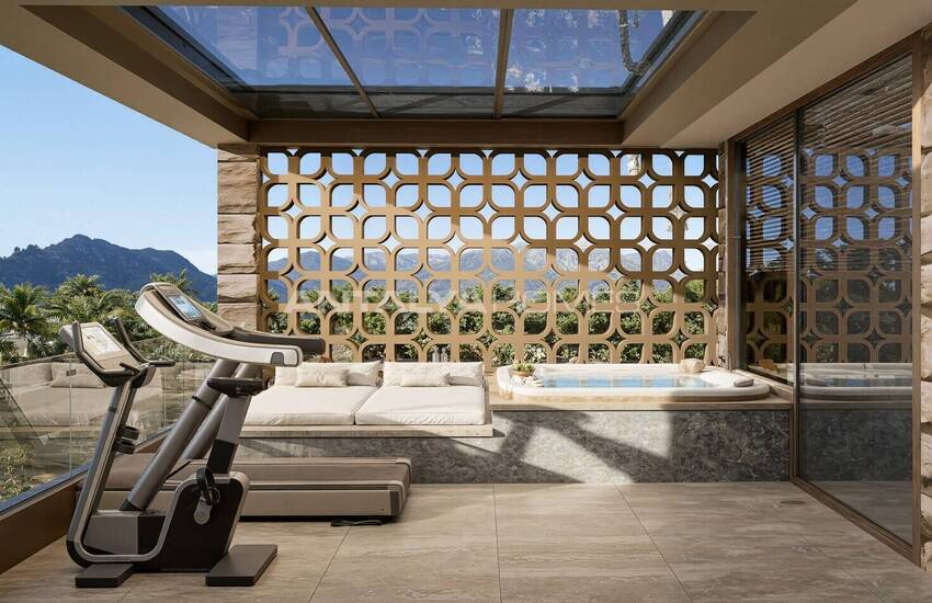 4-storey Smart Detached Villa with Sea View in Alanya 12