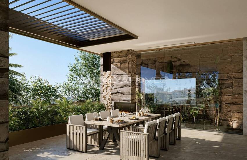 4-storey Smart Detached Villa with Sea View in Alanya 10