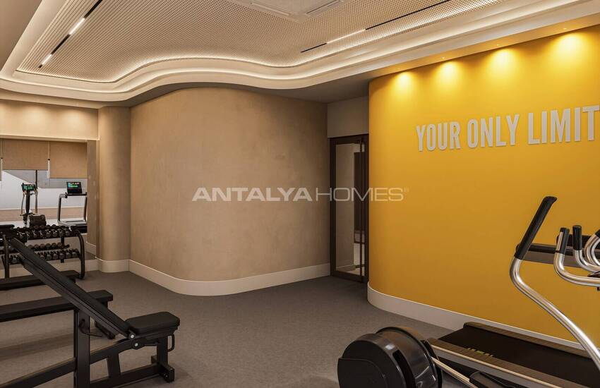 Middle Floor Apartments Near the Sea in Antalya Muratpasa 5