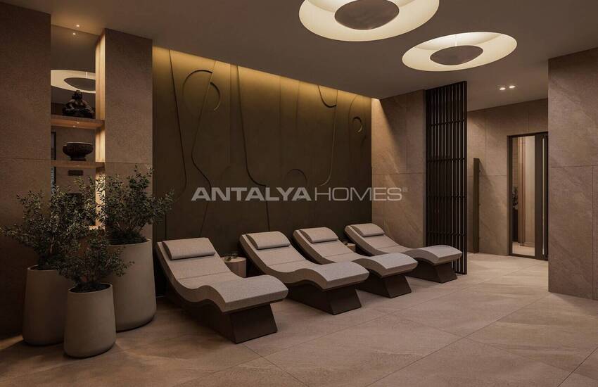 Middle Floor Apartments Near the Sea in Antalya Muratpasa 6