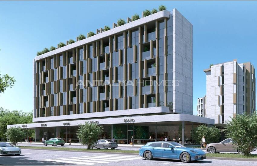 Middle Floor Apartments Near the Sea in Antalya Muratpasa 1