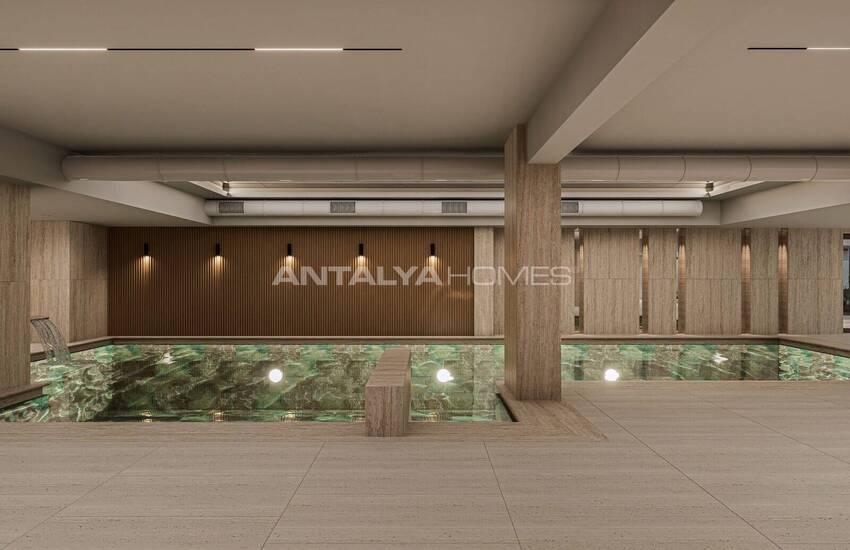 Stylish Middle Floor Apartments for Sale in Antalya Muratpasa 4
