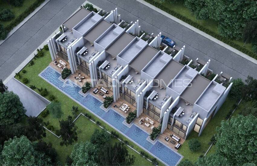 Villor Med Privata Trädgårdar Nära Lara-stranden I Antalya 6