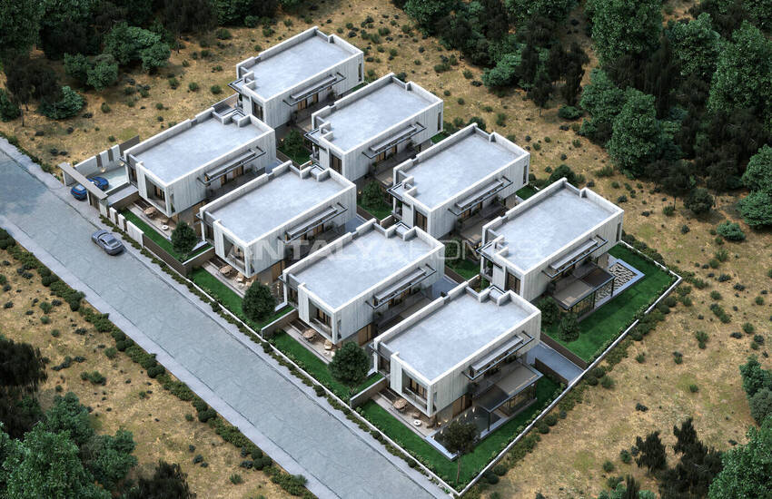 Detached Villas with Private Pool and Lift in Antalya Muratpasa 1
