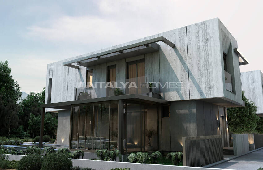 Detached Villas with Private Pool and Lift in Antalya Muratpasa