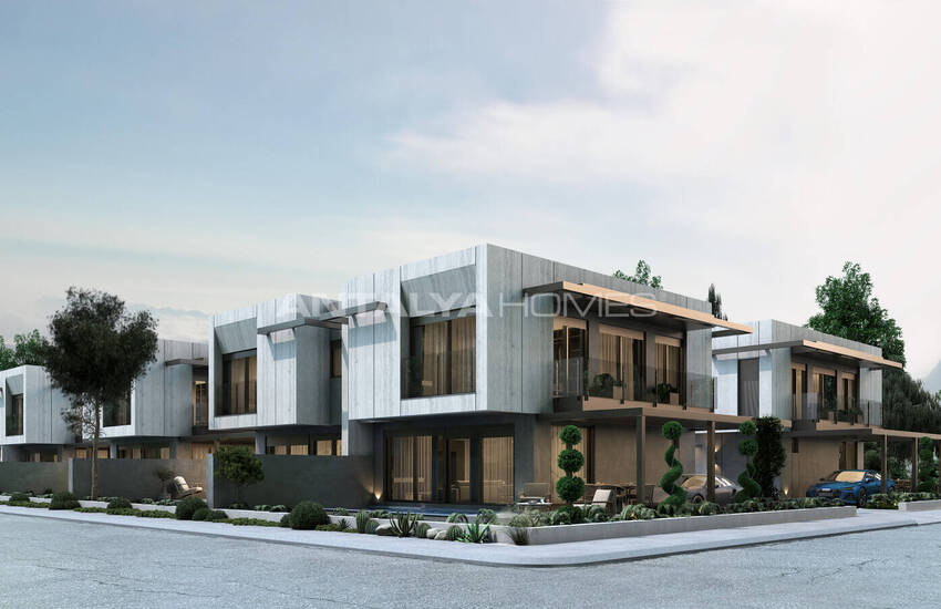 Semi-detached Villas with Pool in Antalya Muratpasa 3
