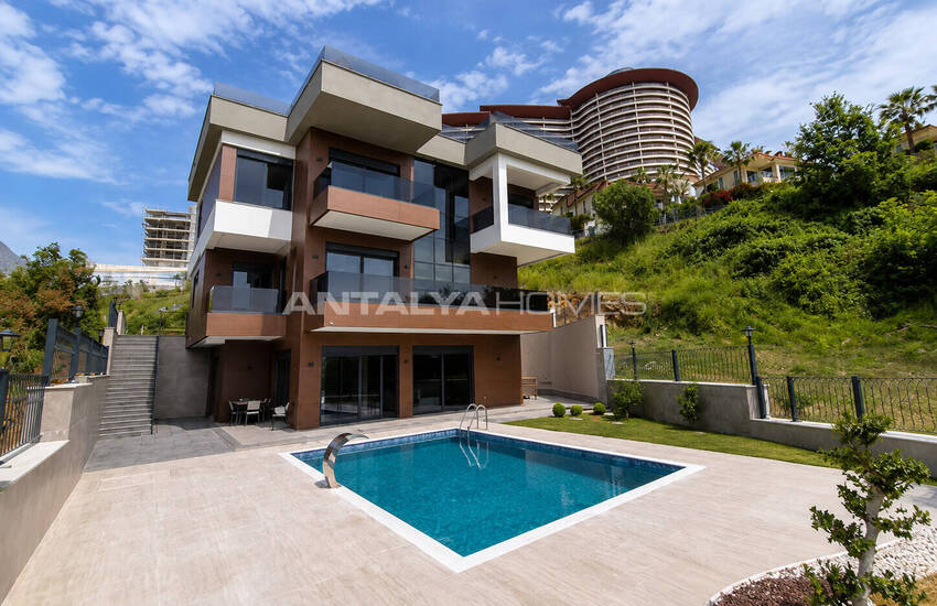 Detached Villa with Sea View and Pool in Alanya Turkey 4