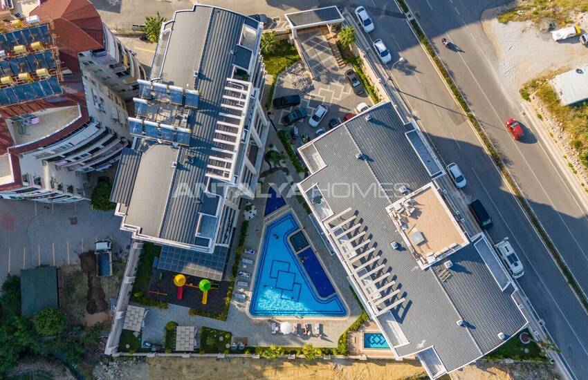 Middle Floor Apartments in a Complex in Alanya 1