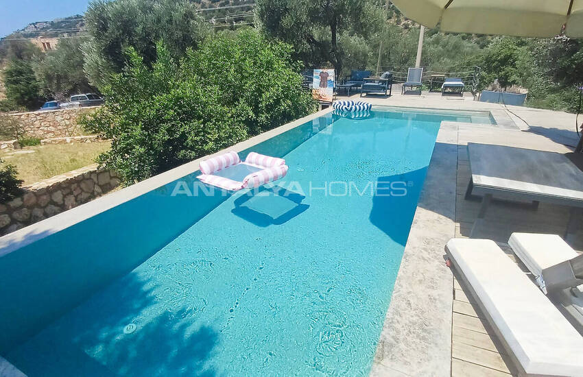 4-bedroom Stylish Villa with Pool in Antalya Kas 3