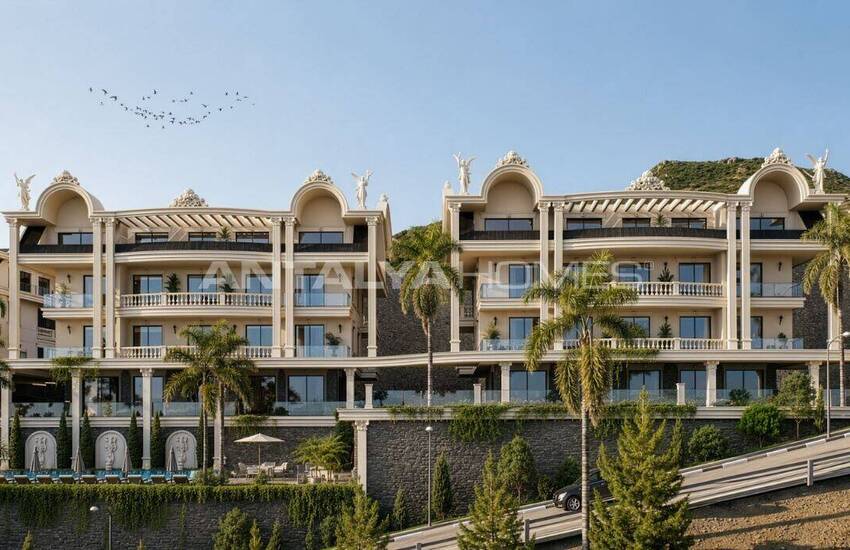 Lyxlägenheter Med Fantastisk Havsutsikt I Alanya 14
