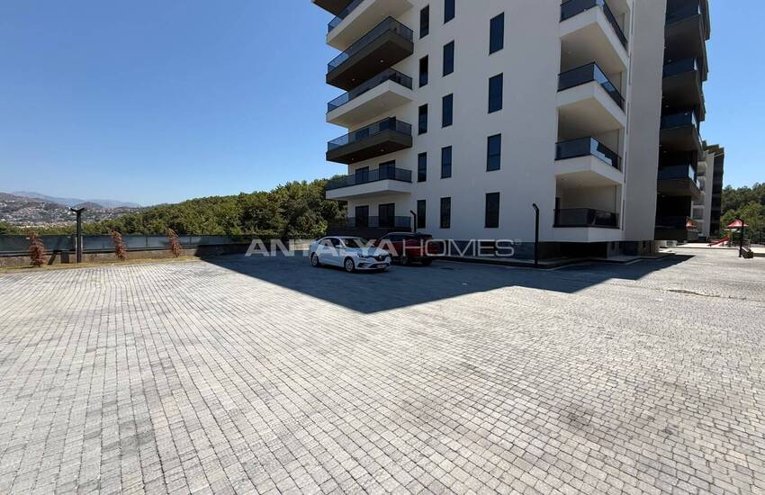 Rymlig Lägenhet Med Gemensam Pool I Alanya 11
