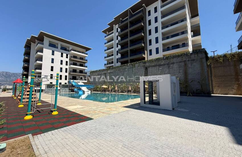 Rymlig Lägenhet Med Gemensam Pool I Alanya 7