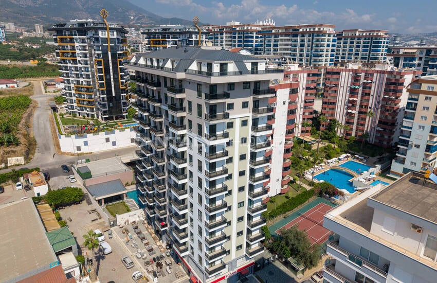 Lägenheter Med Gemensam Pool Och Gym I Alanya 3