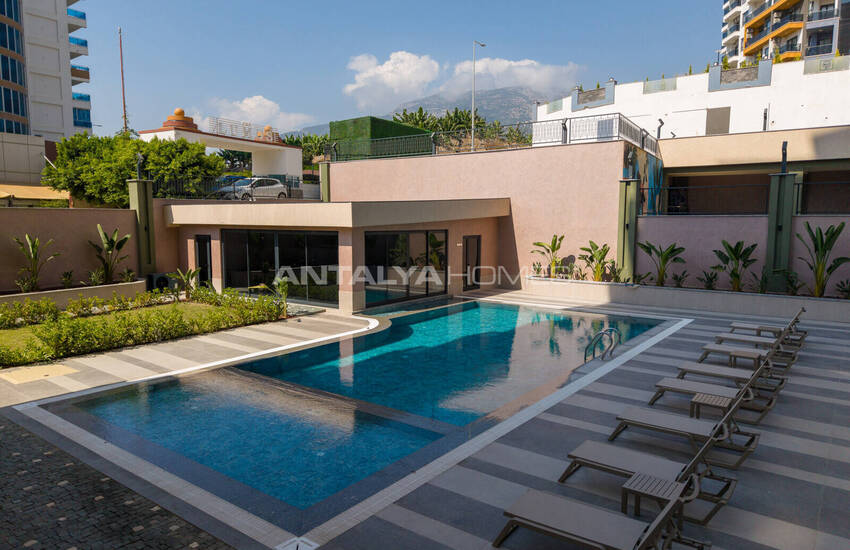 Lägenheter Med Gemensam Pool Och Gym I Alanya 11