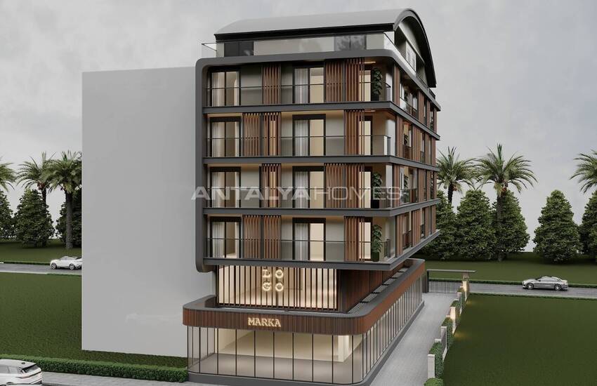 Modern Flats in a Prime Location in Antalya Muratpaşa 4