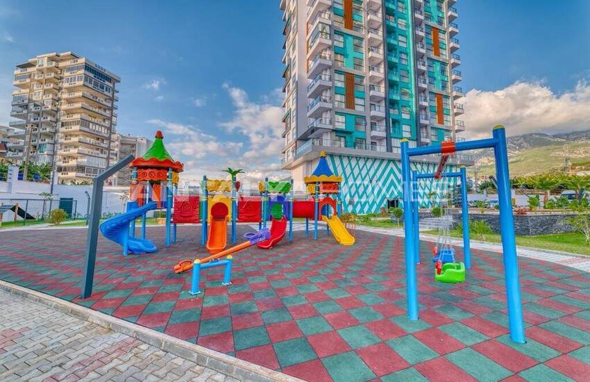 Meerblickwohnung Mit Gemeinschaftspool Und Parkplatz In Alanya 9
