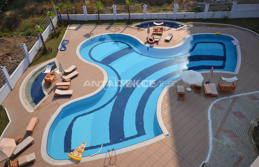 Meerblickwohnung Mit Gemeinschaftspool Und Parkplatz In Alanya 2