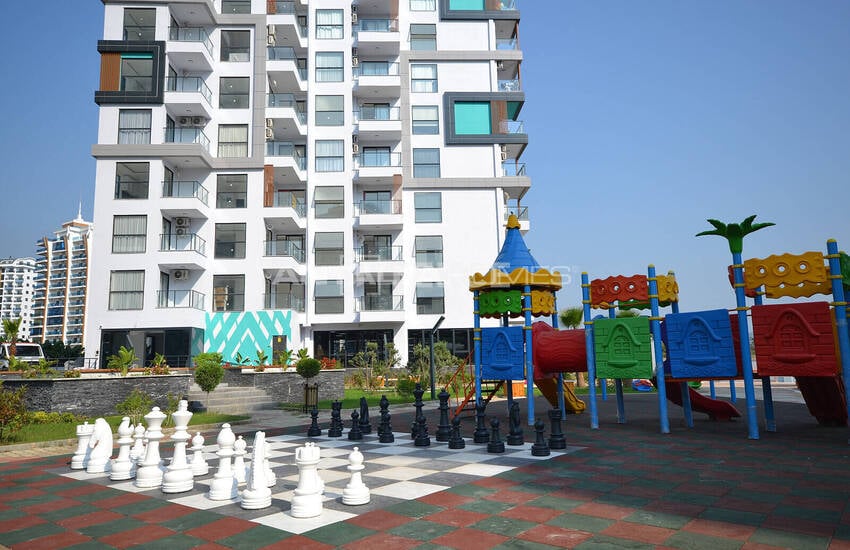 Meerblickwohnung Mit Gemeinschaftspool Und Parkplatz In Alanya 6