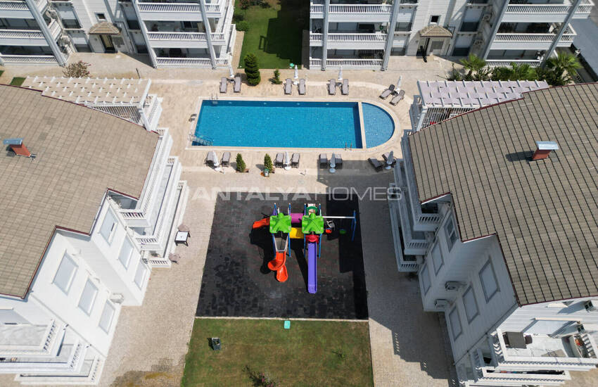 Antalya Kadriye'de Ortak Havuzlu Bahçe Katı Daire 7