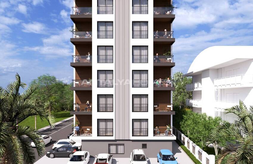 Appartements Près De L'hôpital À Antalya Muratpaşa 1
