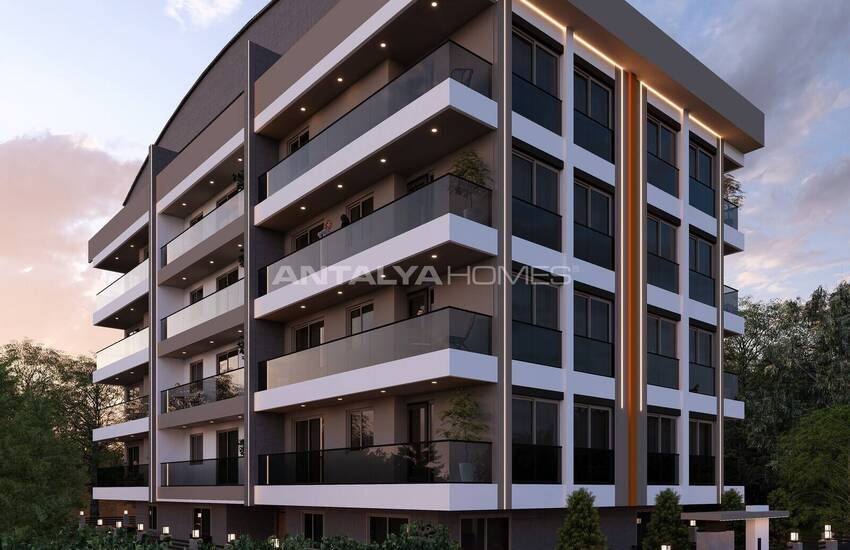 Appartements Avec Garage Et Accès Par Ascenseur À Antalya Muratpaşa 4