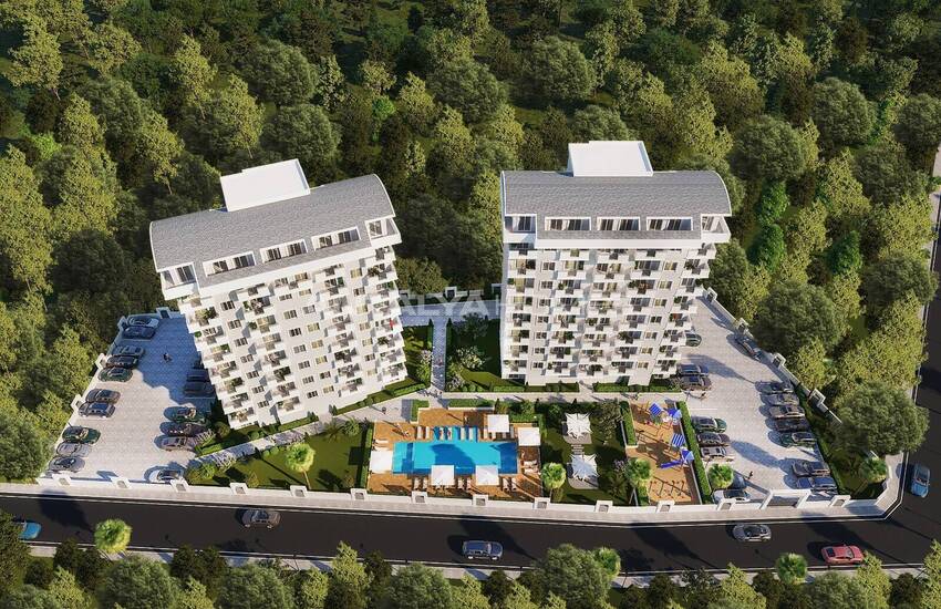 Geräumige Wohnungen Zum Verkauf In Alanya Türkei Mit Meerblick 1