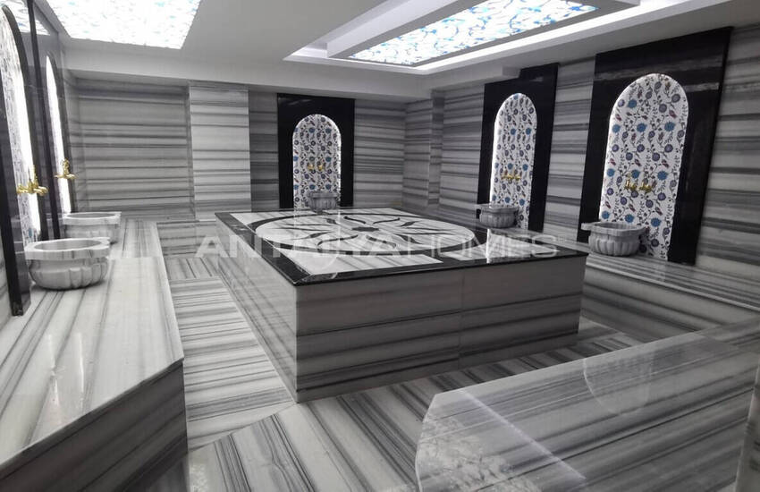 Turnkey Apartments for Sale in Alanya with a Communal Pool 17