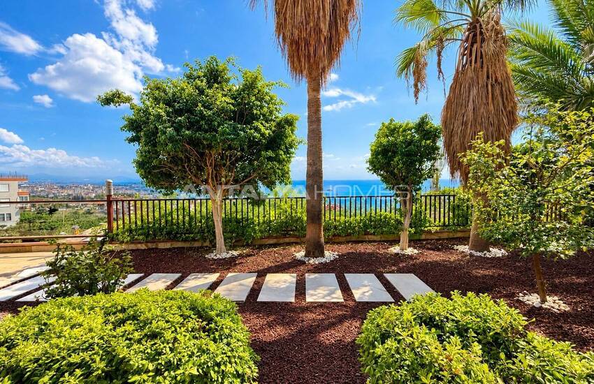 4-rumsvilla Med Pool Och Havsutsikt I Alanya 10