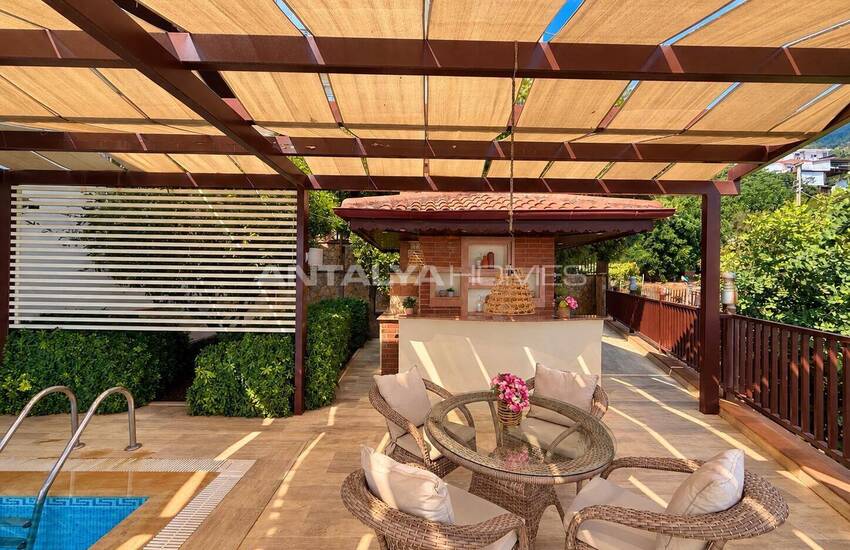 4-rumsvilla Med Pool Och Havsutsikt I Alanya 20