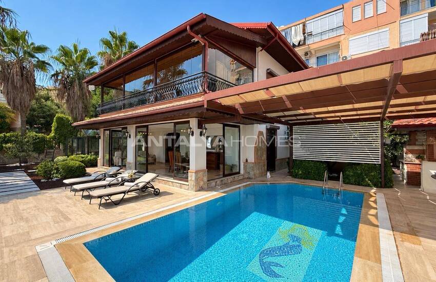 4-rumsvilla Med Pool Och Havsutsikt I Alanya 1