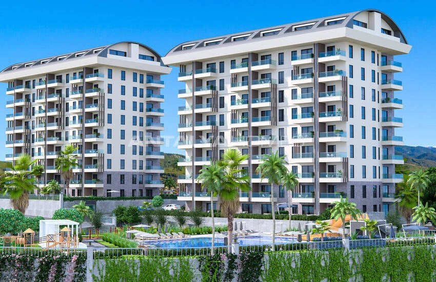 Lägenheter Med Havsutsikt Och Rika Bekvämligheter I Alanya 4