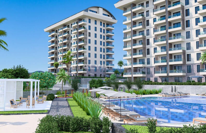 Lägenheter Med Havsutsikt Och Rika Bekvämligheter I Alanya 5