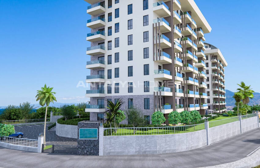 Lägenheter Med Havsutsikt Och Rika Bekvämligheter I Alanya 7