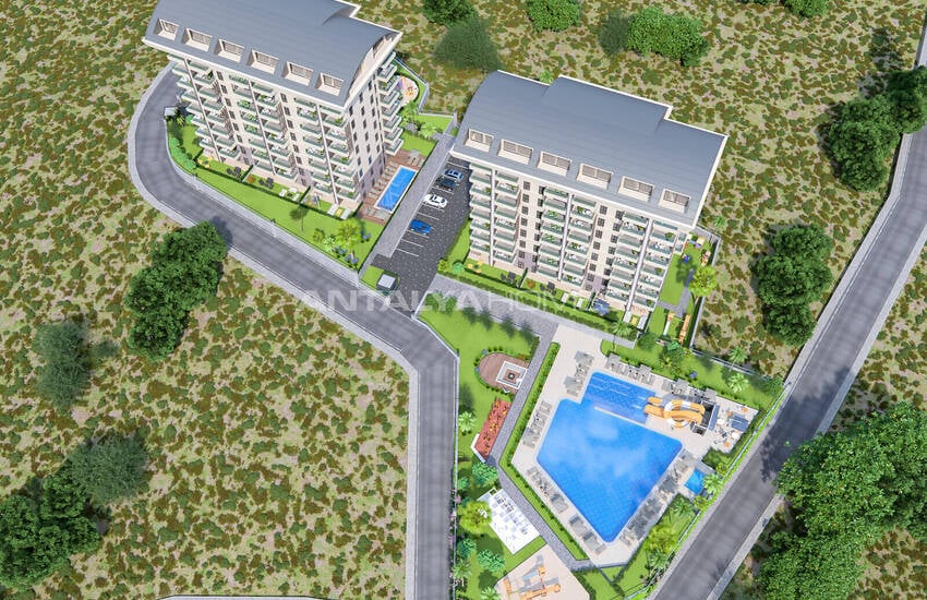 Lägenheter Med Havsutsikt Och Rika Bekvämligheter I Alanya 9