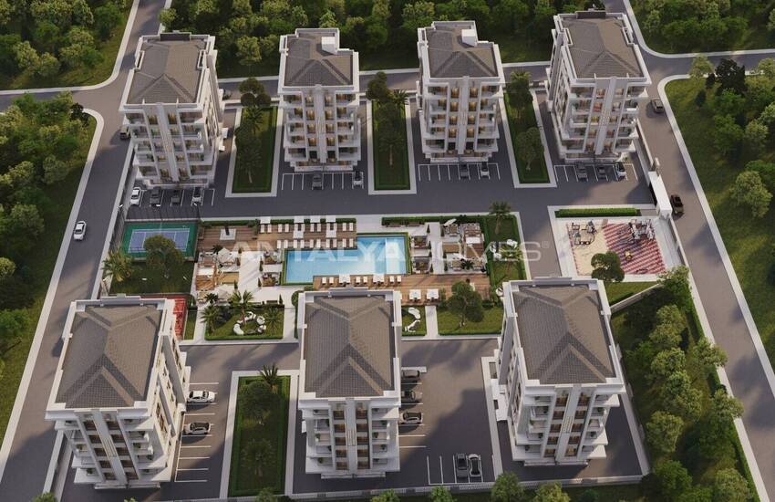 Appartements Modernes Dans Un Complexe Avec Piscine À Antalya Kepez 3