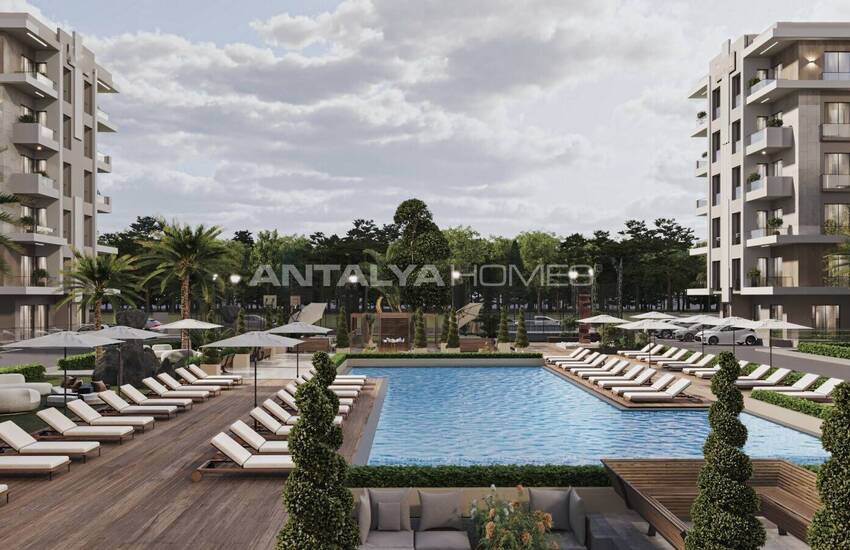 Appartements Modernes Dans Un Complexe Avec Piscine À Antalya Kepez 8