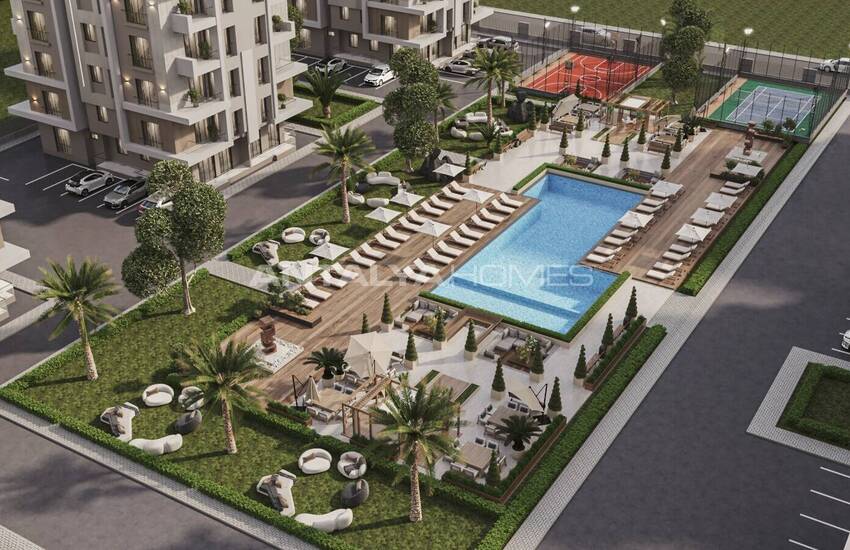 Appartements Modernes Dans Un Complexe Avec Piscine À Antalya Kepez 1