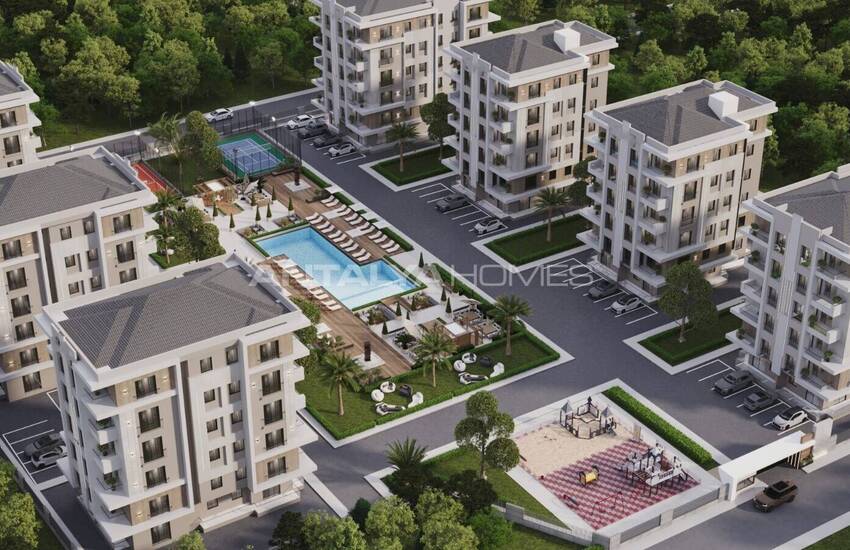 Appartements Modernes Dans Un Complexe Avec Piscine À Antalya Kepez 2