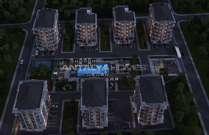 Appartements Modernes Dans Un Complexe Avec Piscine À Antalya Kepez 4