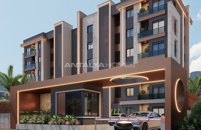 Wohnungen Im Mittleren Stockwerk Mit Gemeinschaftspool In Altıntaş 7